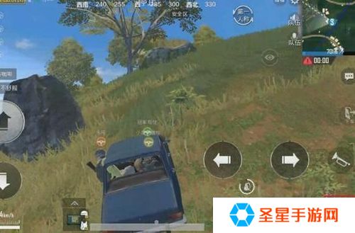 绝地求生开车怎么知道在哪边下车