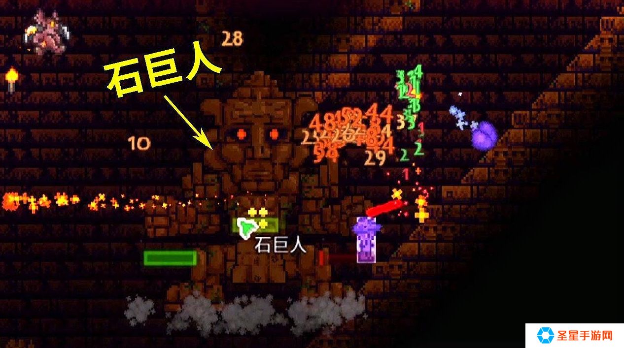 泰拉瑞亚石巨人如何召唤