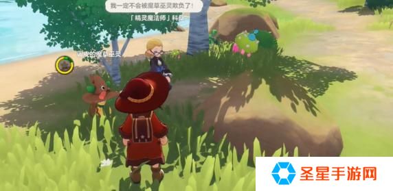 洛克王国世界路边带精灵的魔法师在哪
