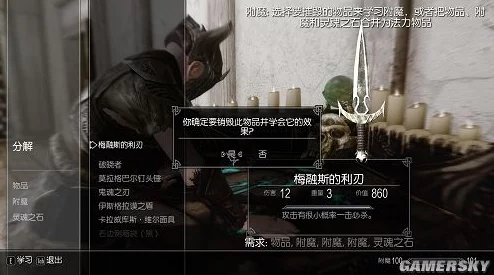 上古卷轴5，装备解锁新纪元，自定义附魔开启冒险潮流新篇章