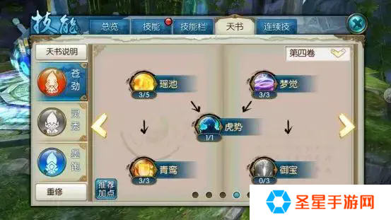 诛仙手游大梵般若天书怎么加点