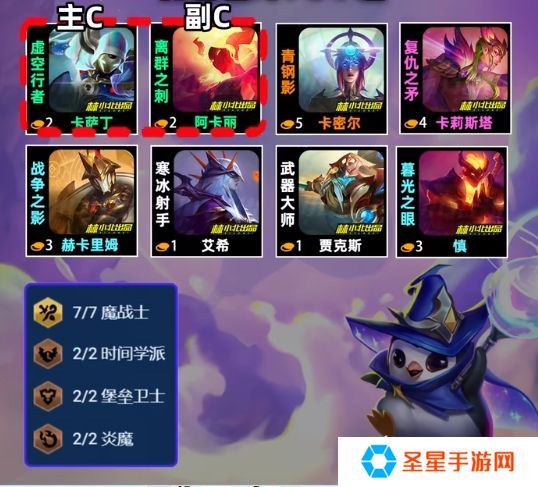​金铲铲之战魔战双C怎么玩
