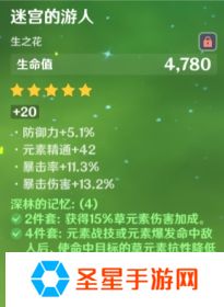 原神纳西妲圣遗物怎么选
