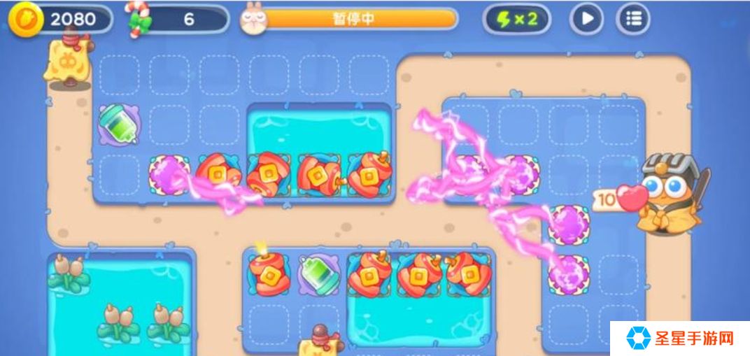 保卫萝卜4第二章第36关怎么过