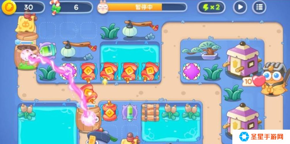 保卫萝卜4第二章第36关怎么过
