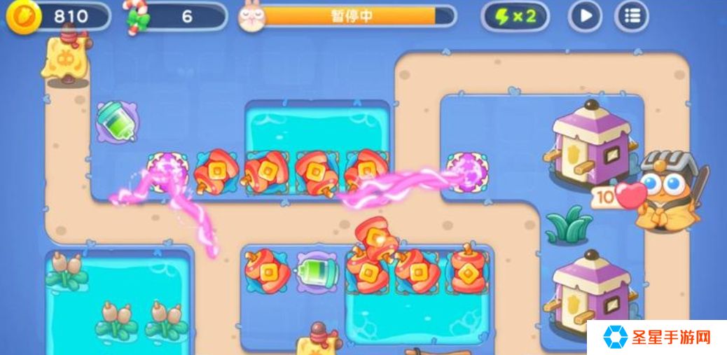 保卫萝卜4第二章第36关怎么过