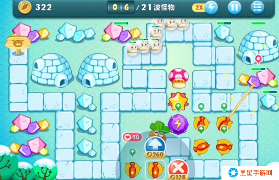 保卫萝卜冬季18关怎么过
