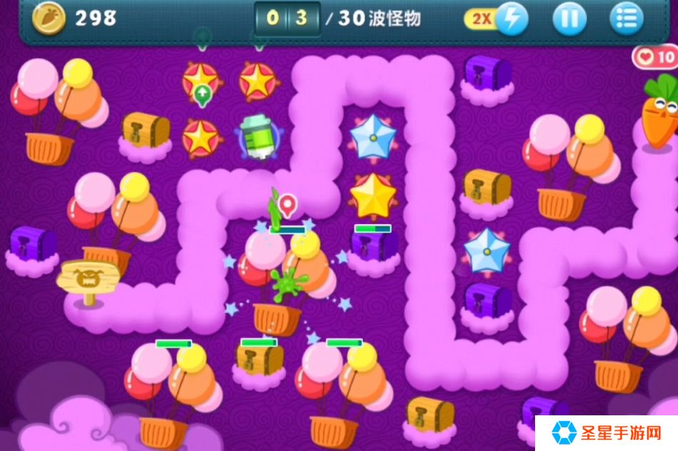 保卫萝卜终极挑战第4关怎么过