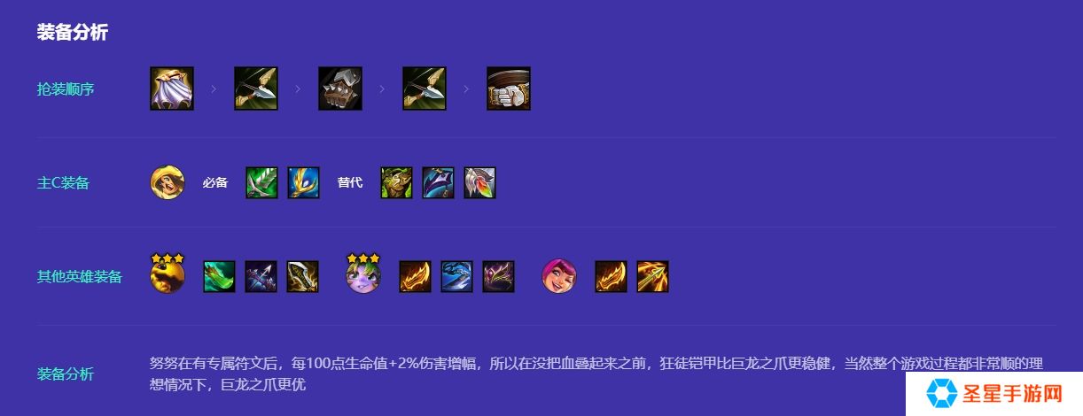 金铲铲之战嗜甜之齿努努怎么玩