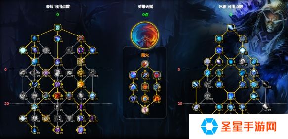 魔兽世界冰法天赋怎么加点