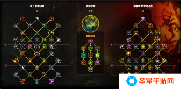 魔兽世界恶魔术天赋怎么加点
