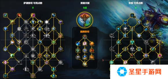 魔兽世界奶萨天赋怎么加点