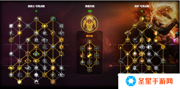 魔兽世界防骑天赋怎么加点