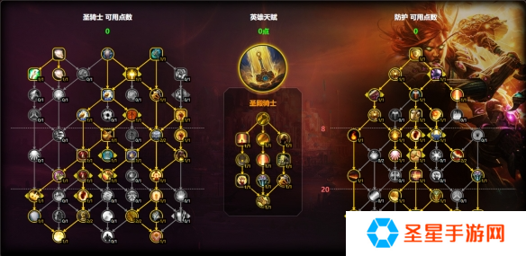 魔兽世界防骑天赋怎么加点