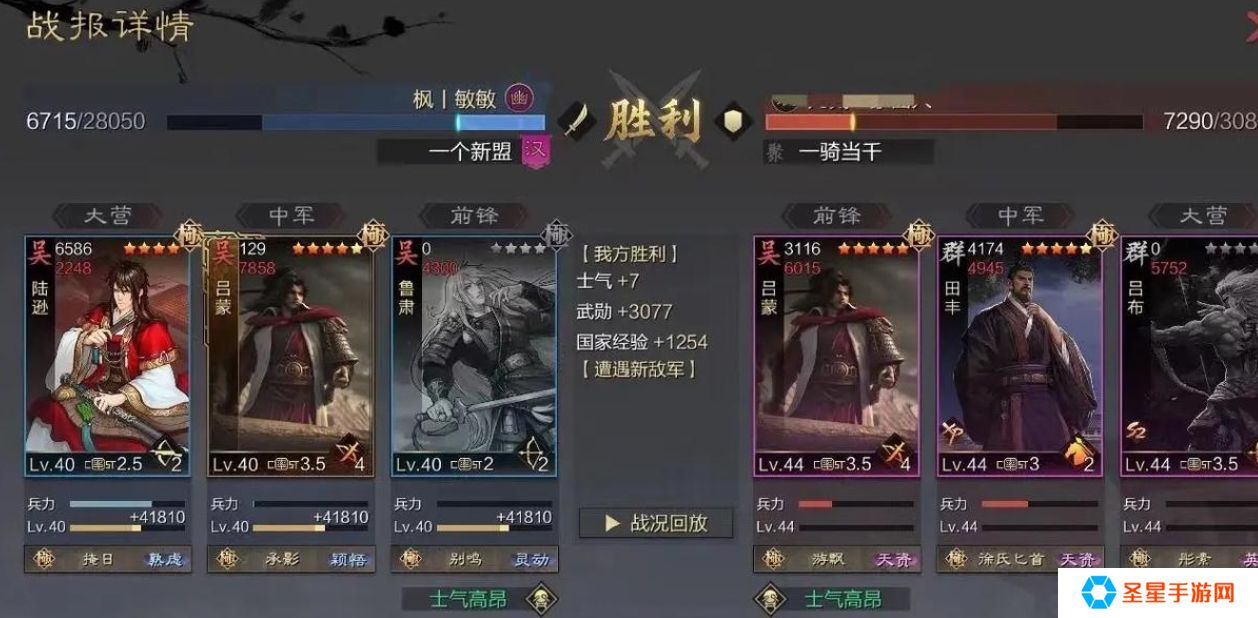 率土之滨的吕布要怎么组队