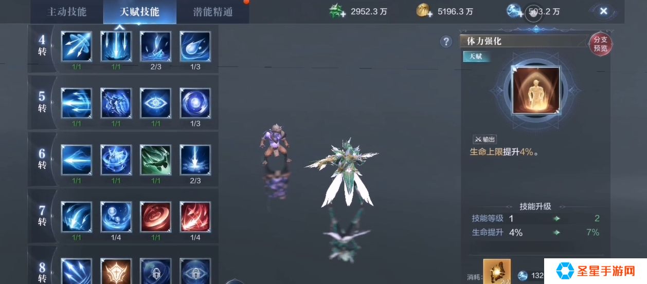 全民奇迹天赋优先加什么