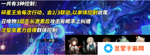 崩坏星穹铁道螟蝗战首碎星王虫怎么打