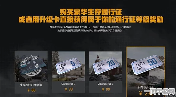 绝地求生通行证深度解析，普通版VS豪华版，50级任务挑战难度揭秘