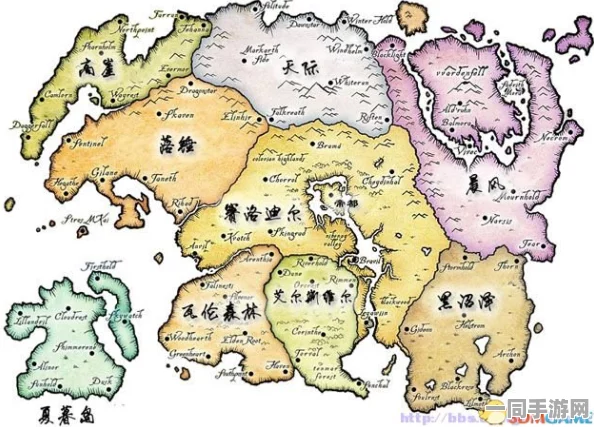 上古卷轴5，天际全地图深度探索与终极攻略详解指南