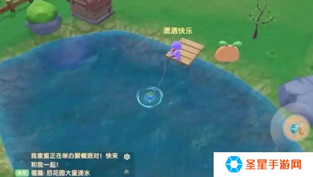 摩尔庄园家里怎么钓鱼